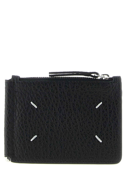 Black Calfskin Leather Wallet