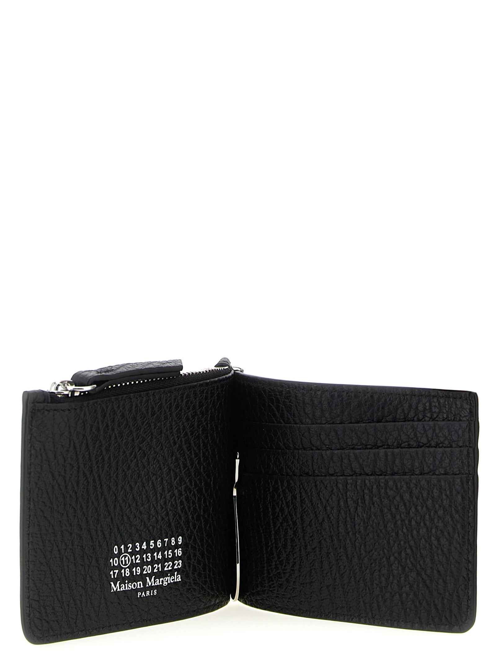 Black Calfskin Leather Wallet