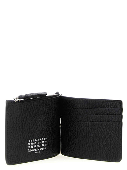 Black Calfskin Leather Wallet