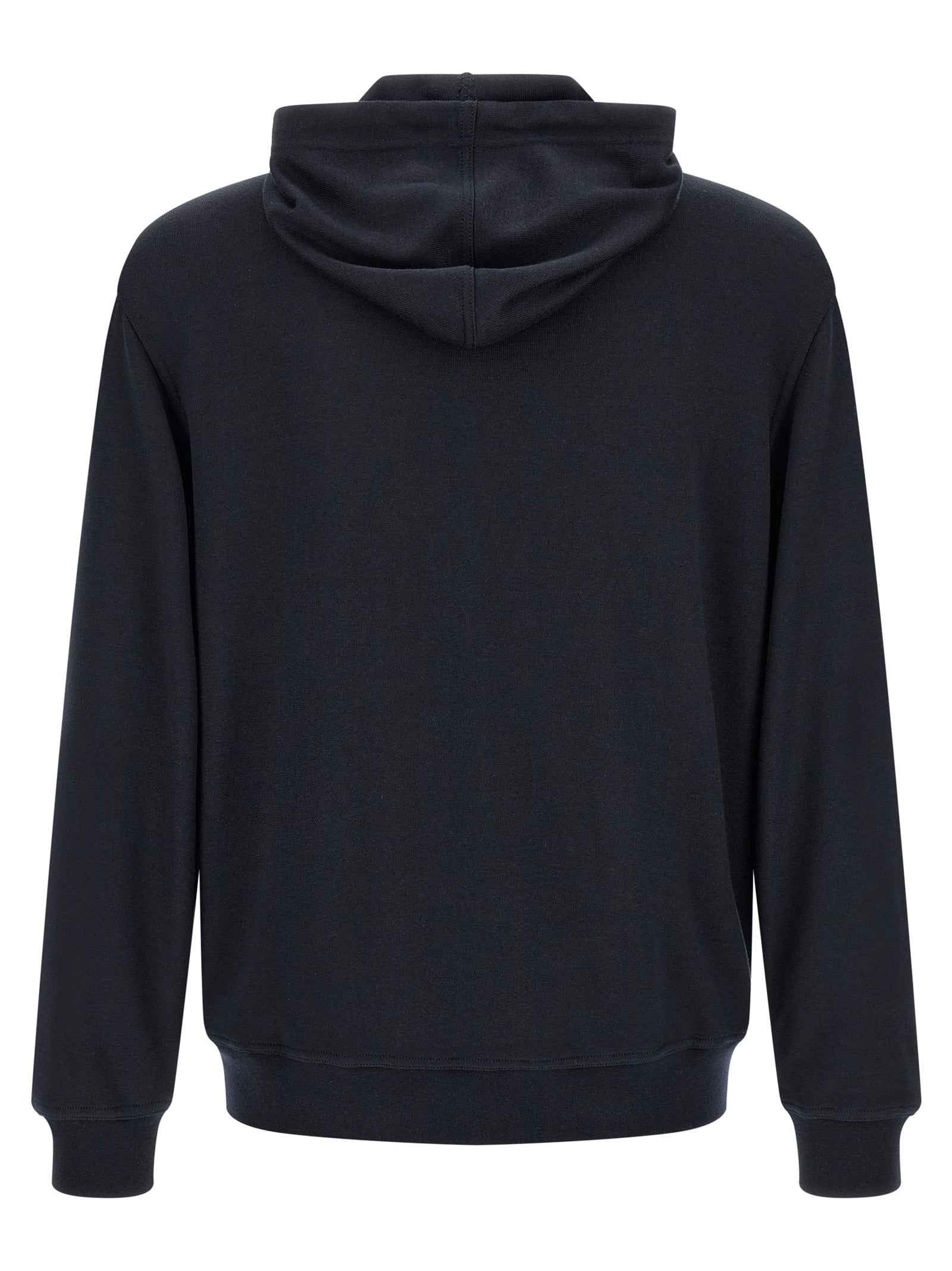 Blue Cashmere Sweatshirt