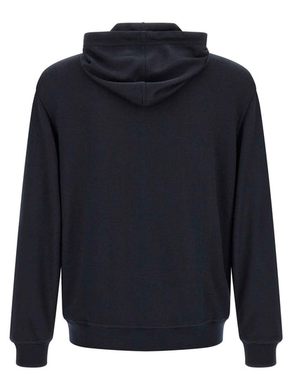 Blue Cashmere Sweatshirt