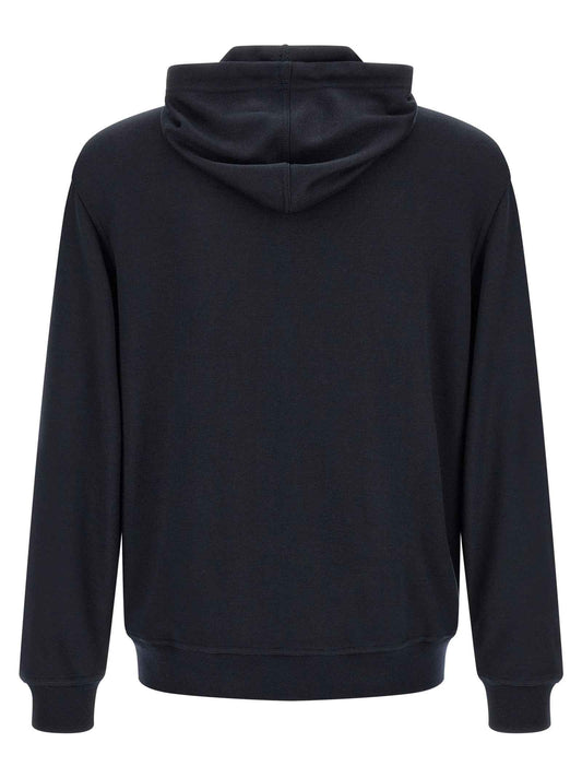 Blue Cashmere Sweatshirt