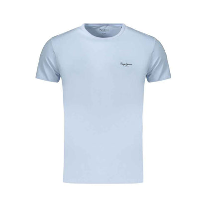 Azzurro Cotton Mens T-Shirt