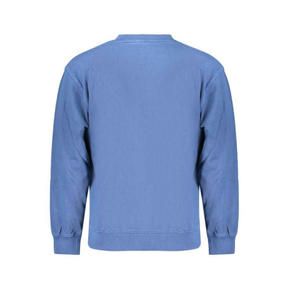 Blue Cotton Men's Sweatshirt