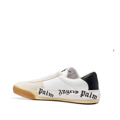 Beige Calfskin Low Top Sneakers