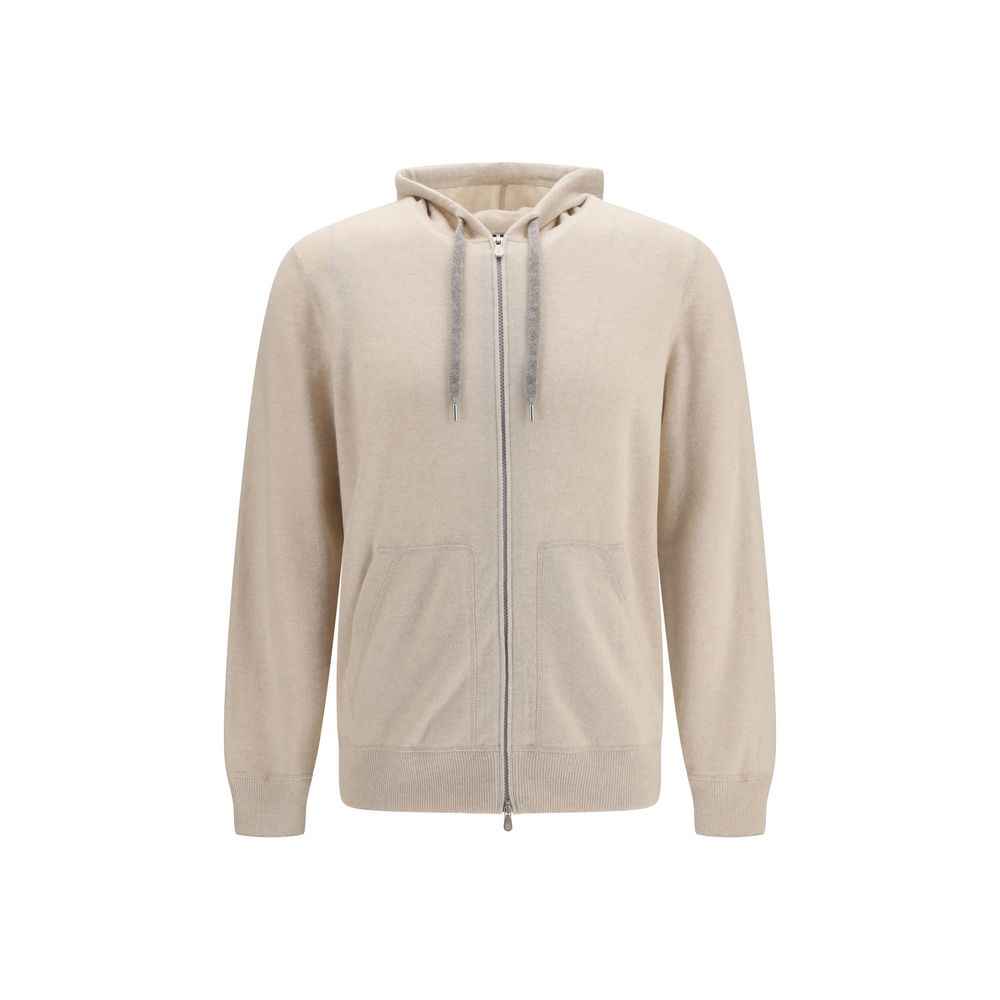 Beige Cashmere Sweatshirt