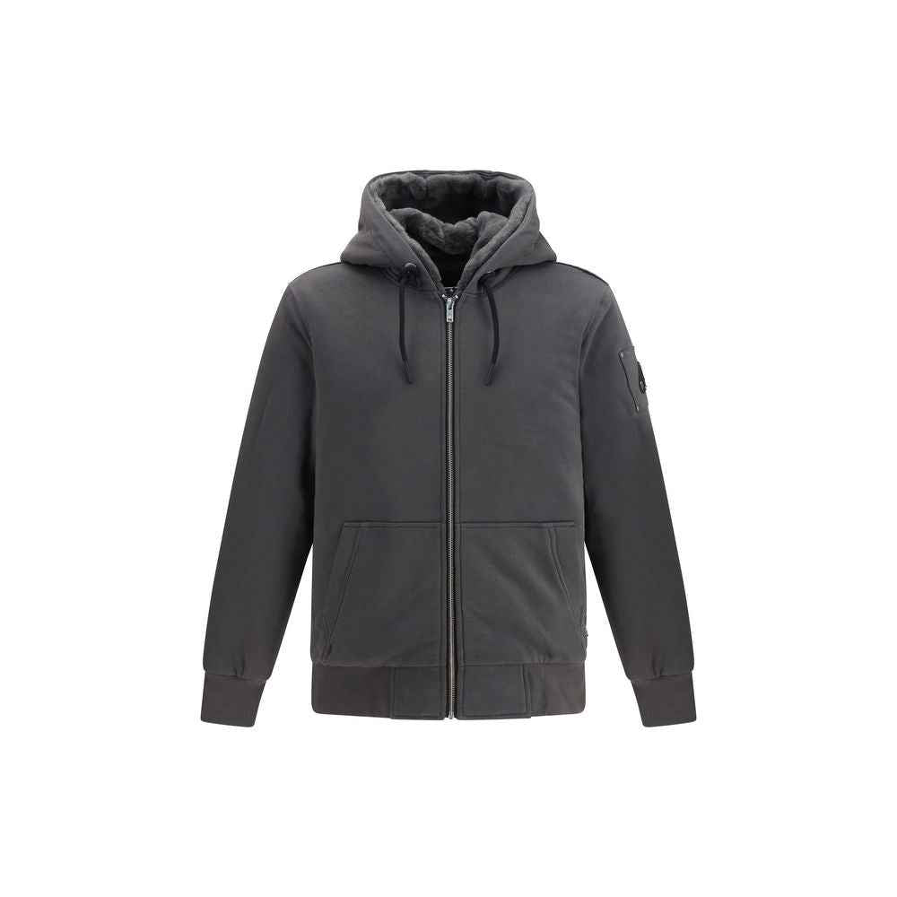 Gray Polyester Sweatshirt