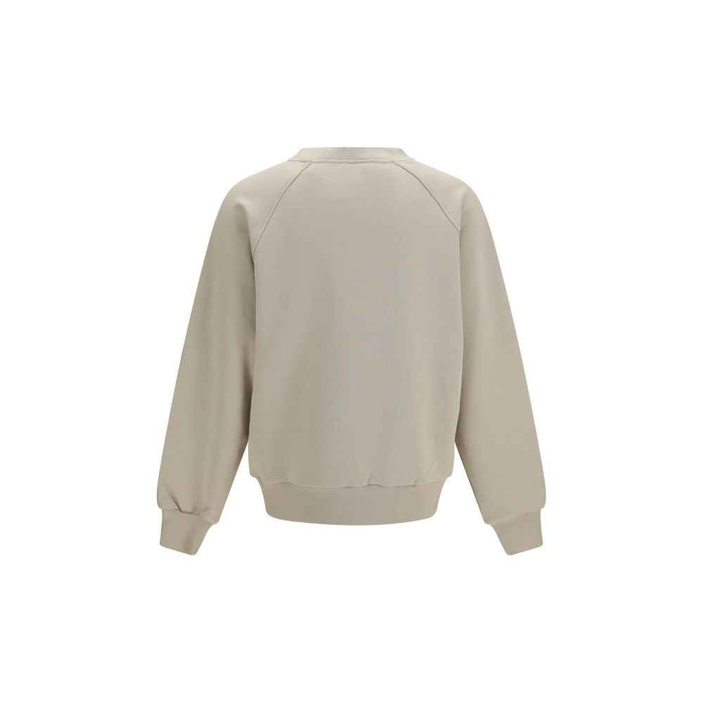 Beige Polyester Sweatshirt