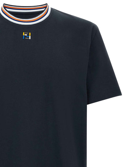 Blue Cotton T-Shirt