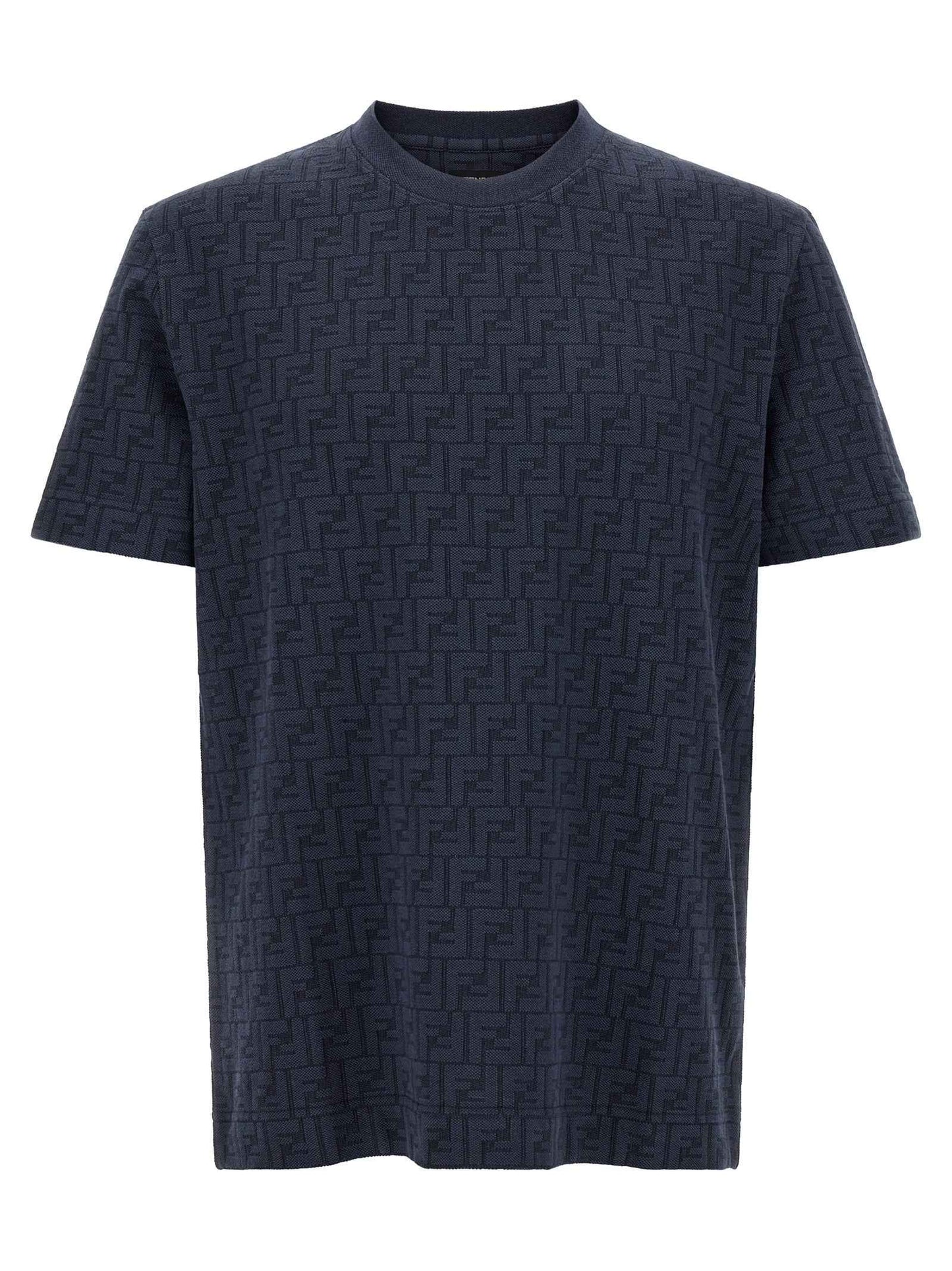 Blue Cotton T-Shirt
