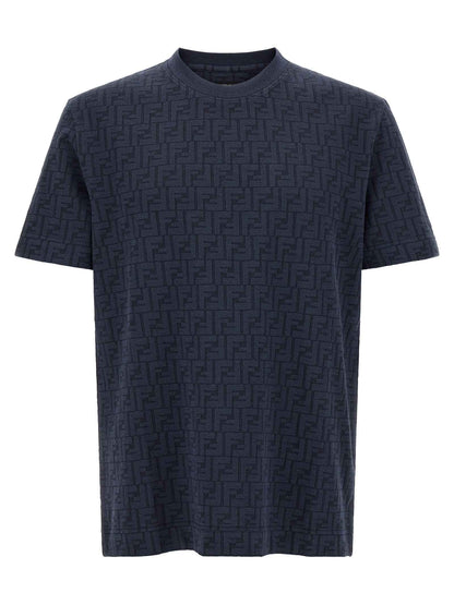 Blue Cotton T-Shirt