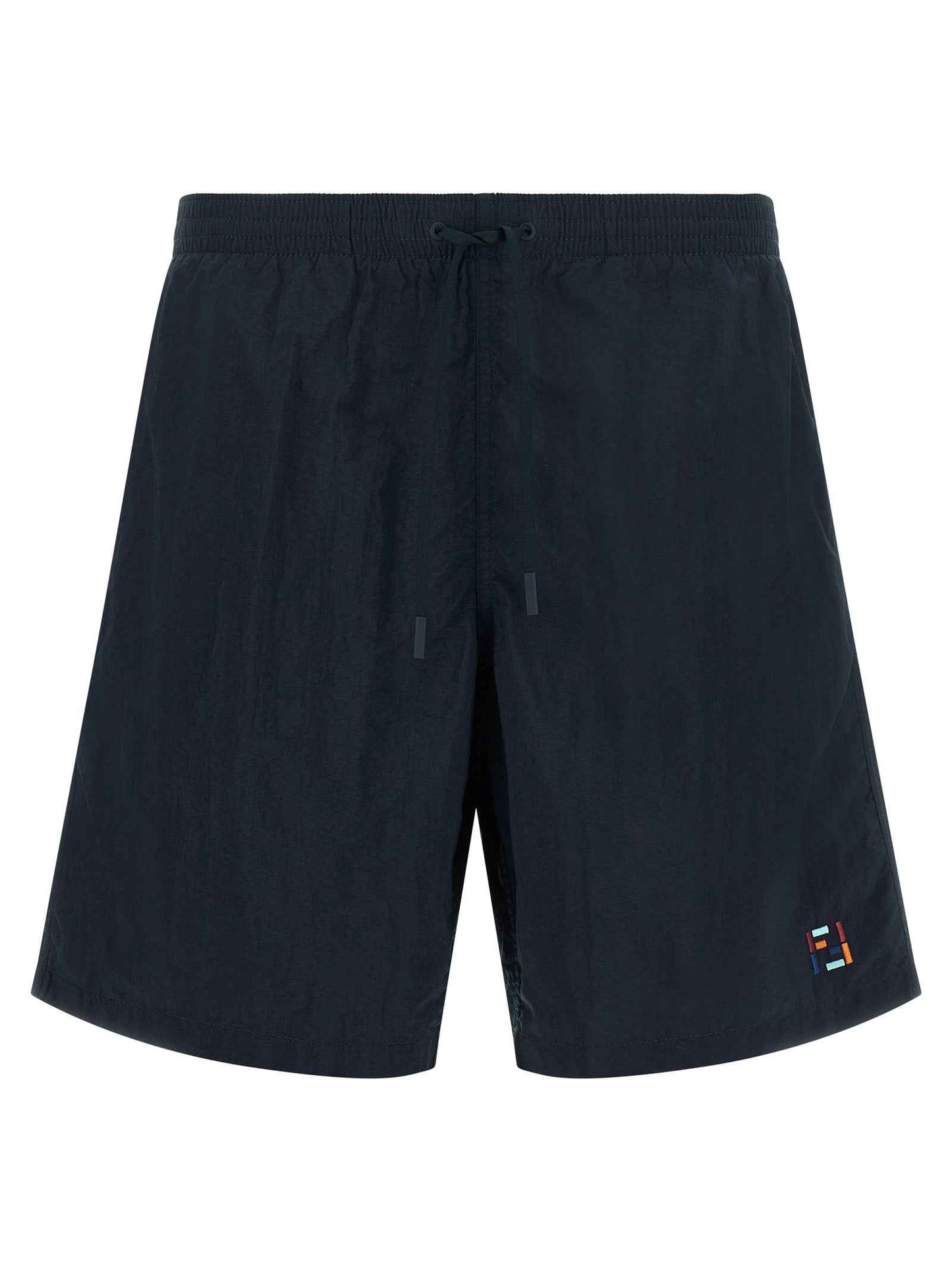 Blue Polyamide Swim Shorts