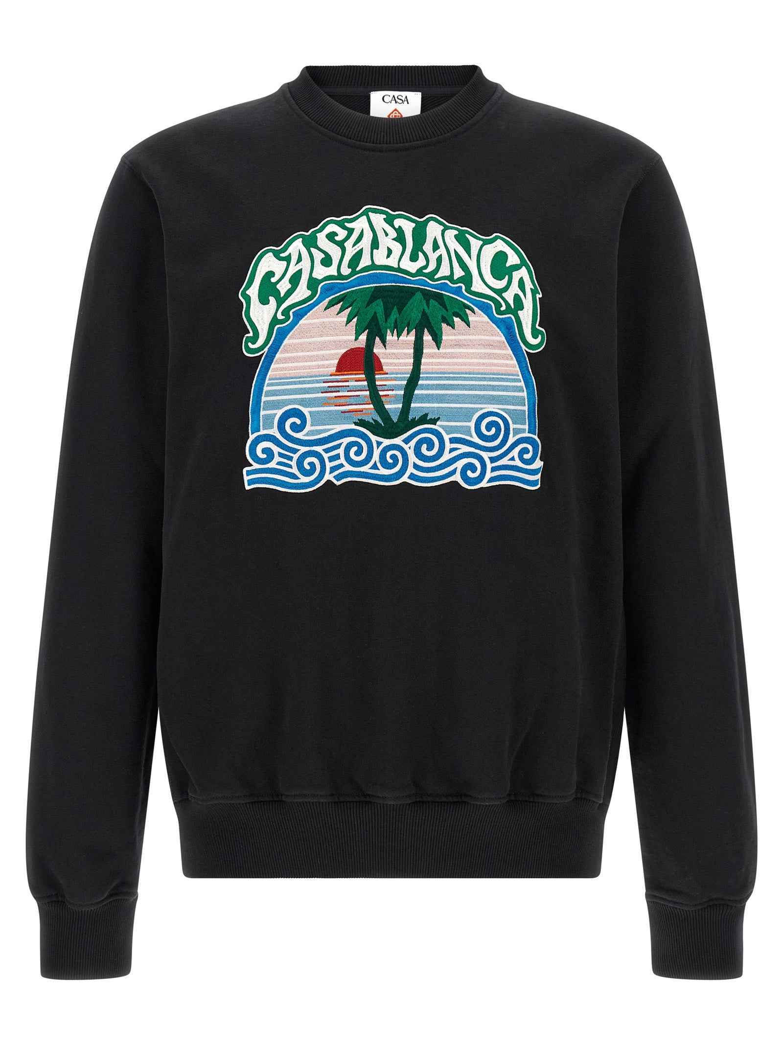 Black Organic Cotton Sweatshirt