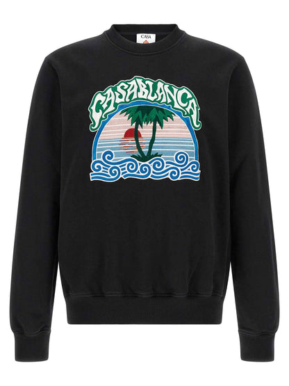 Black Organic Cotton Sweatshirt