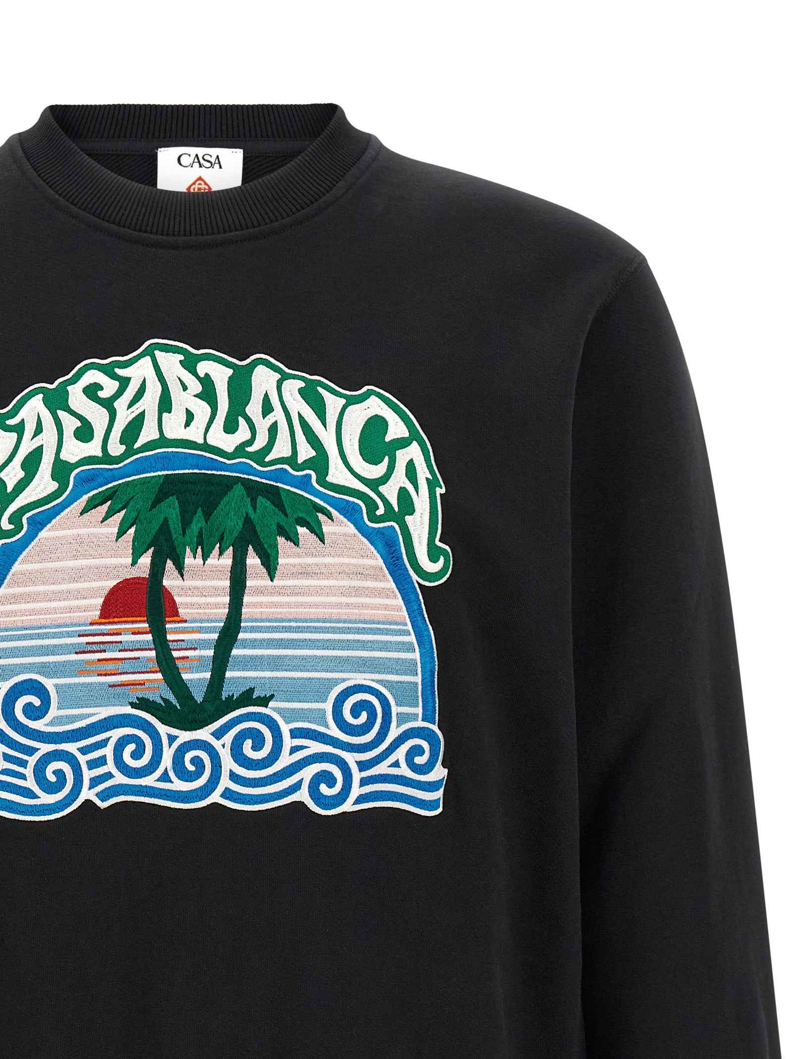 Black Organic Cotton Sweatshirt