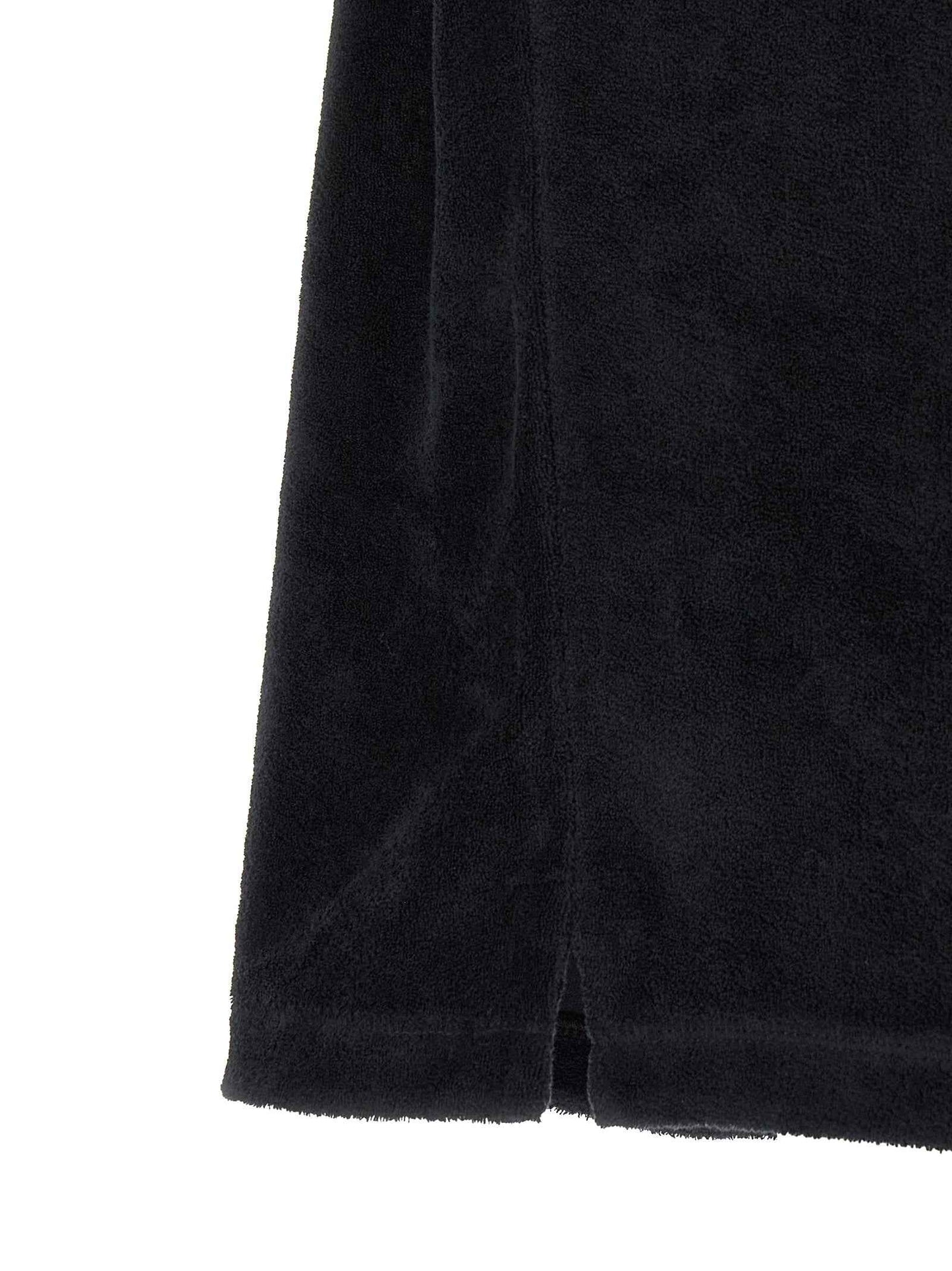 Black Cotton Polo Shirt