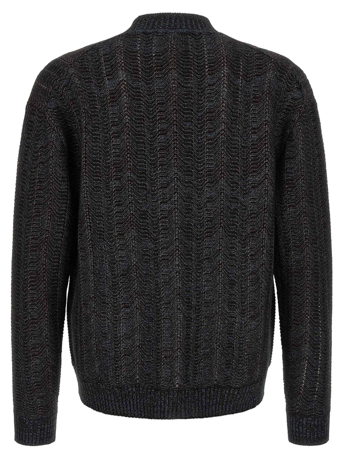 Blue Viscose Cardigan