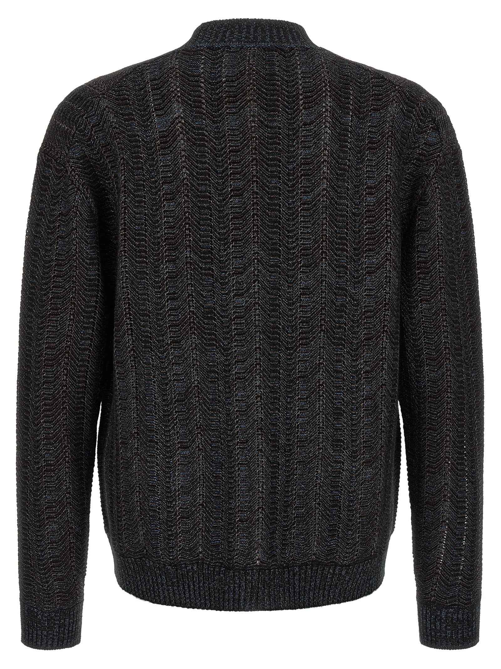 Blue Viscose Cardigan
