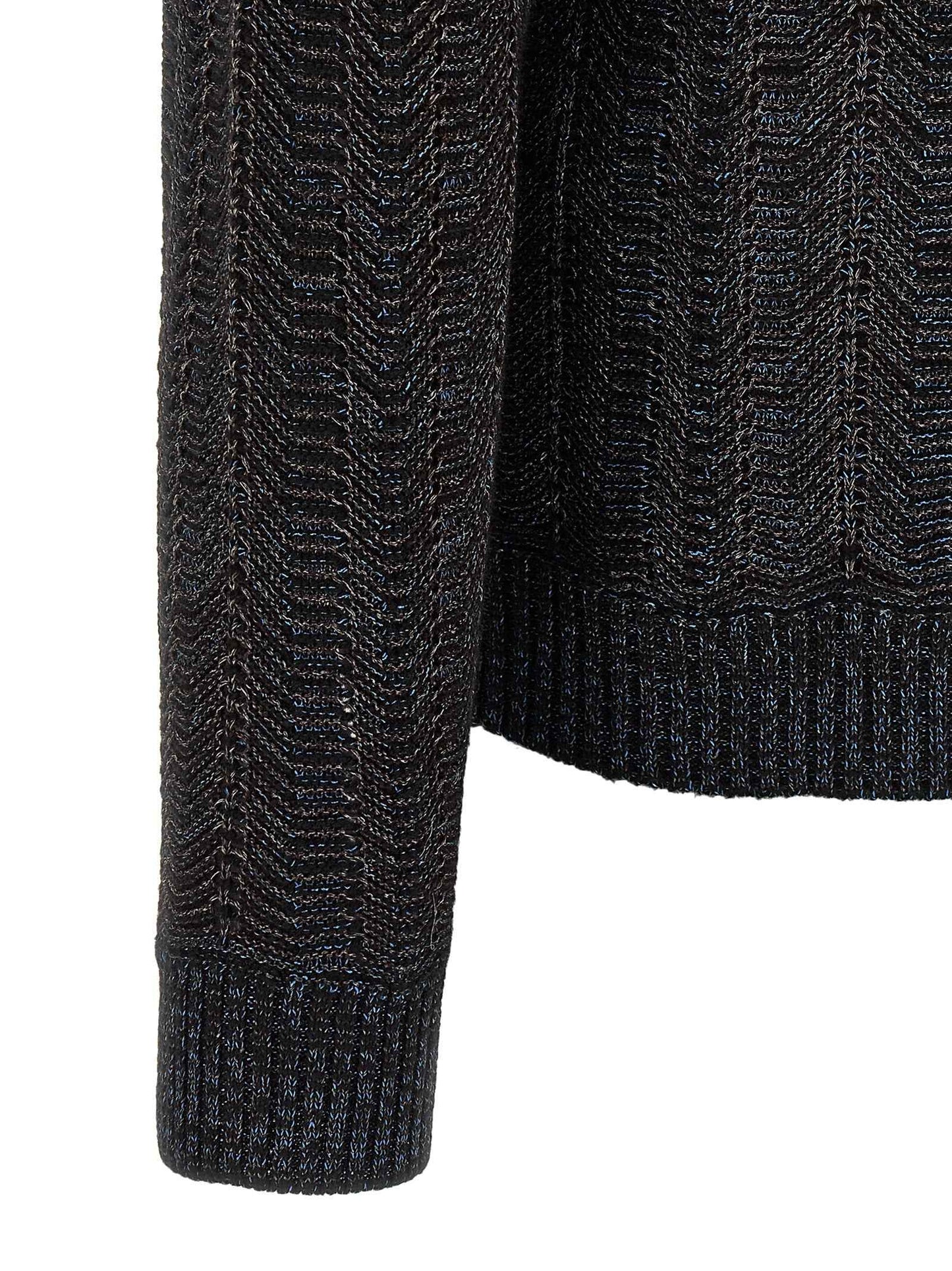 Blue Viscose Cardigan