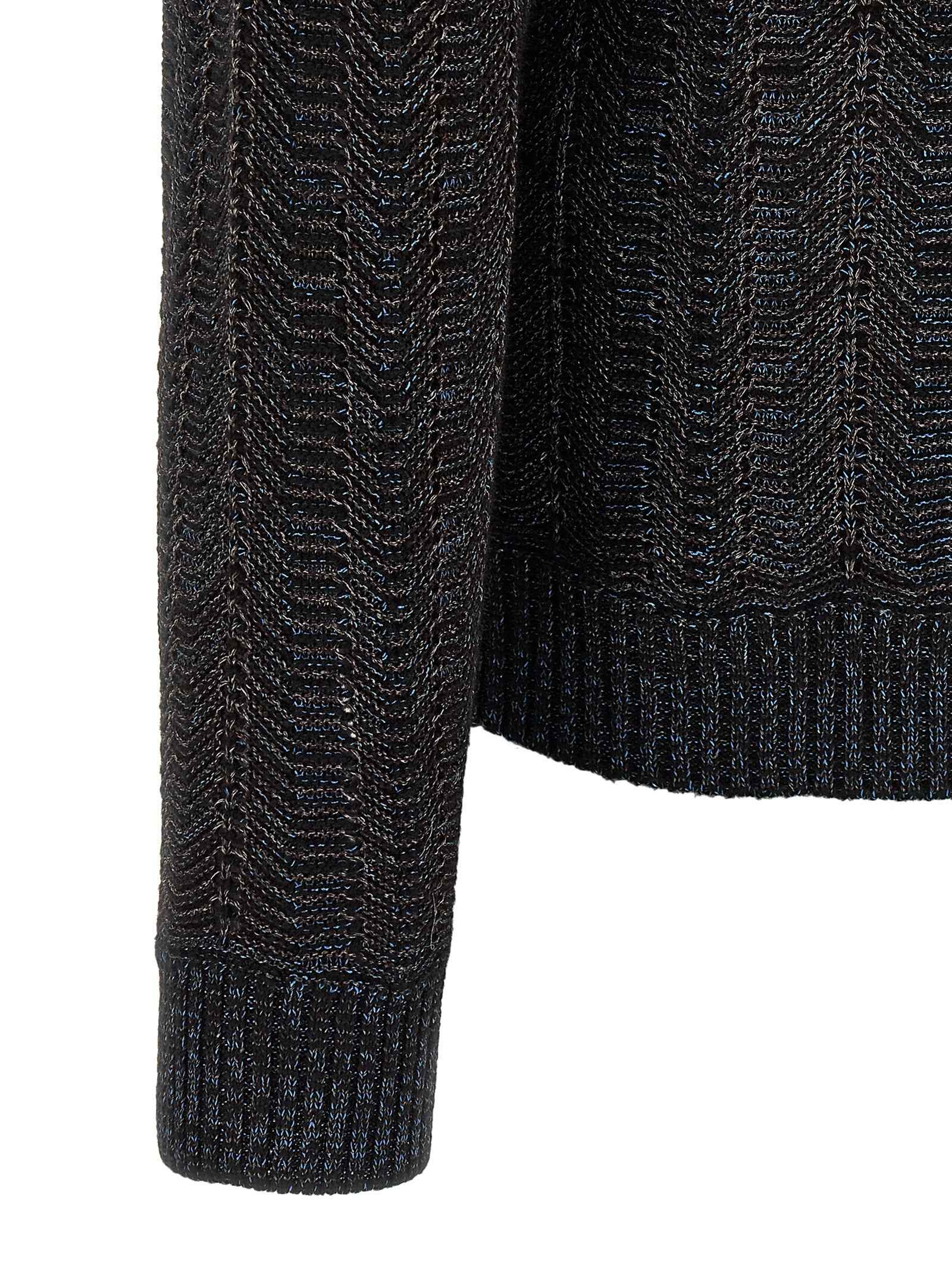 Blue Viscose Cardigan