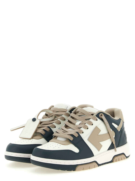 Multicolor Cowhide Low Top Sneakers