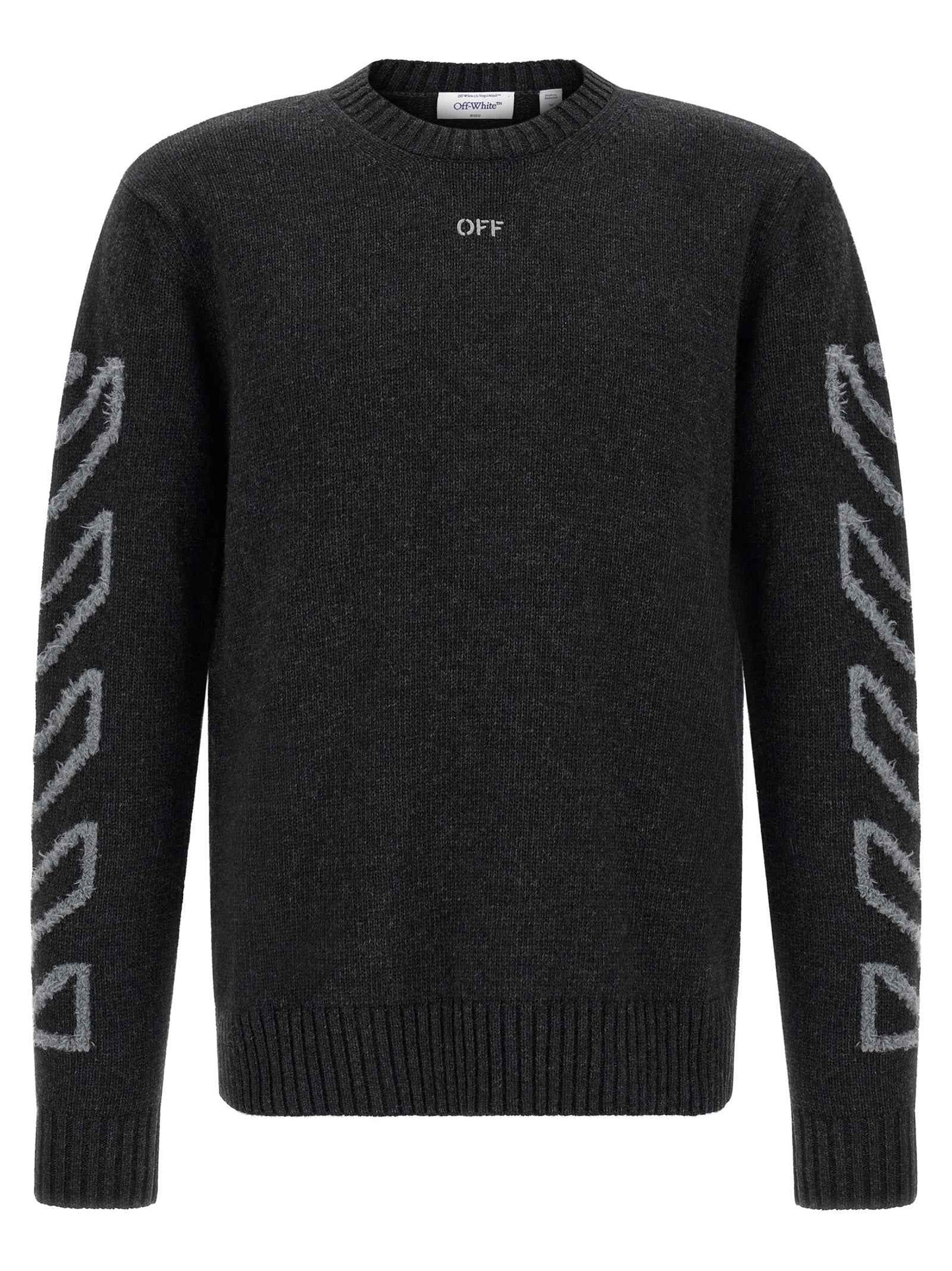Gray Wool Cardigan