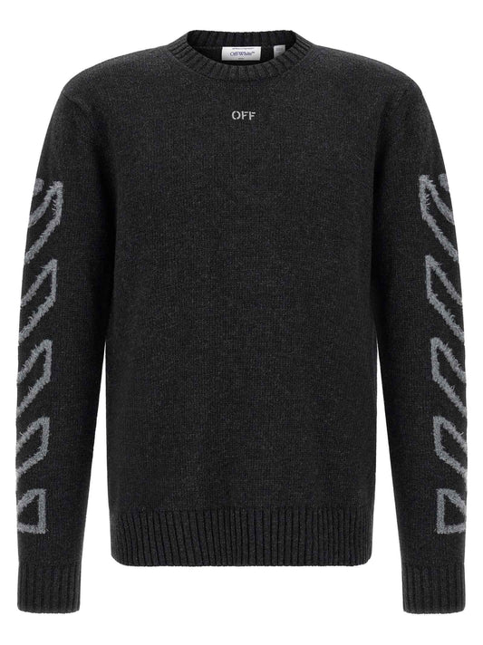 Gray Wool Cardigan