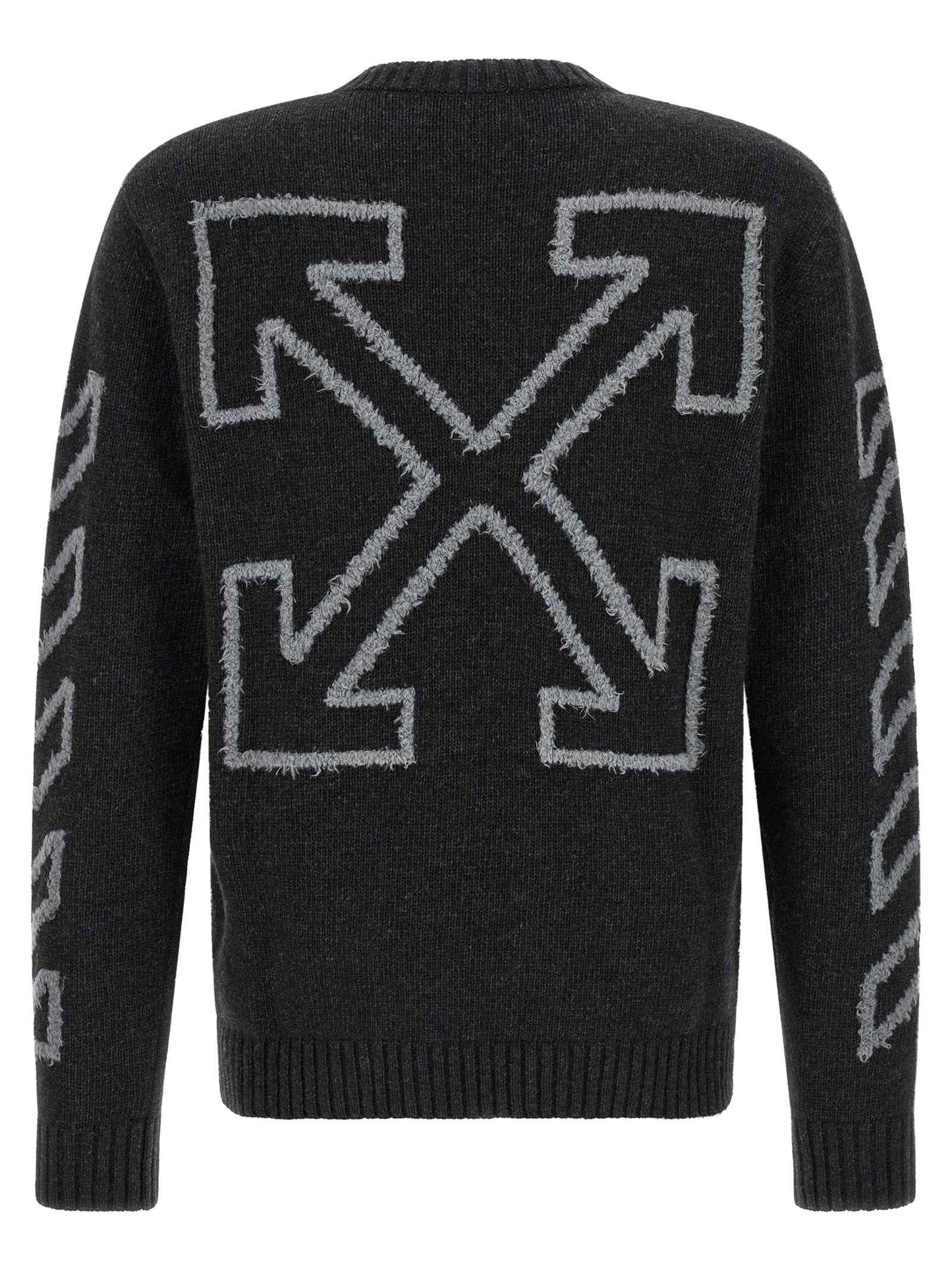 Gray Wool Cardigan