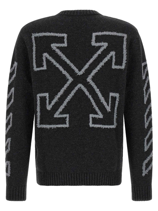 Gray Wool Cardigan