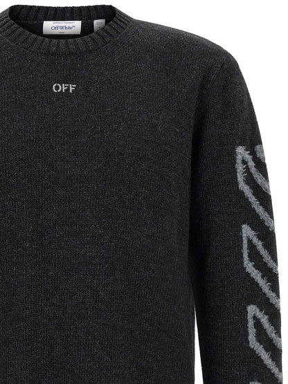 Gray Wool Cardigan