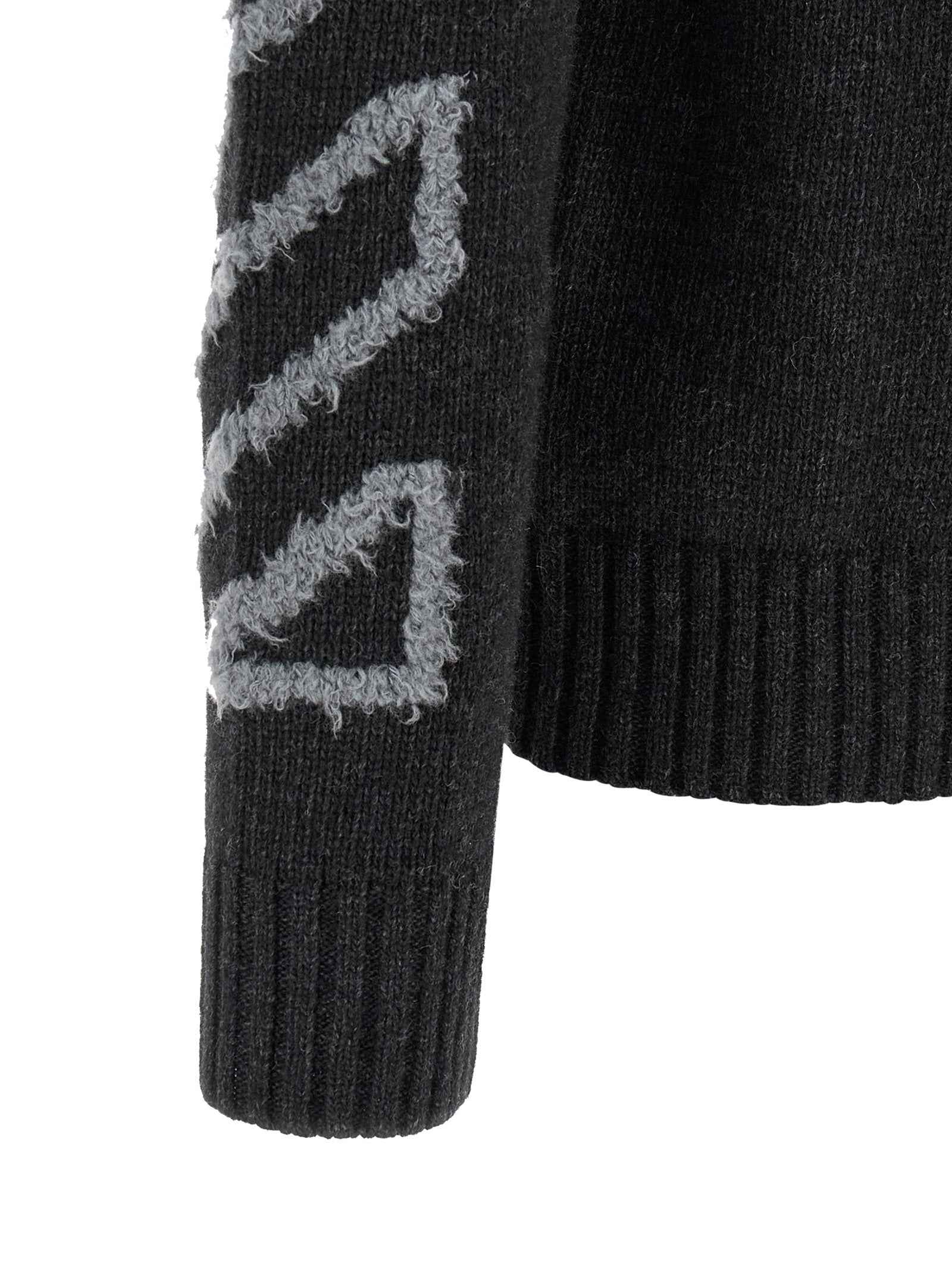 Gray Wool Cardigan