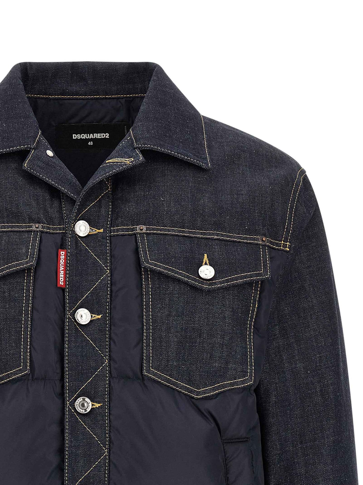 Blue Cotton Denim Jacket