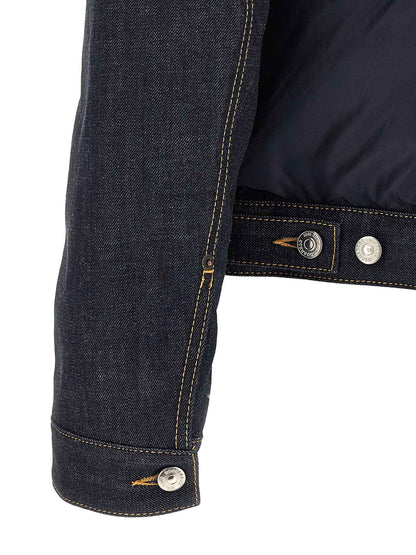 Blue Cotton Denim Jacket