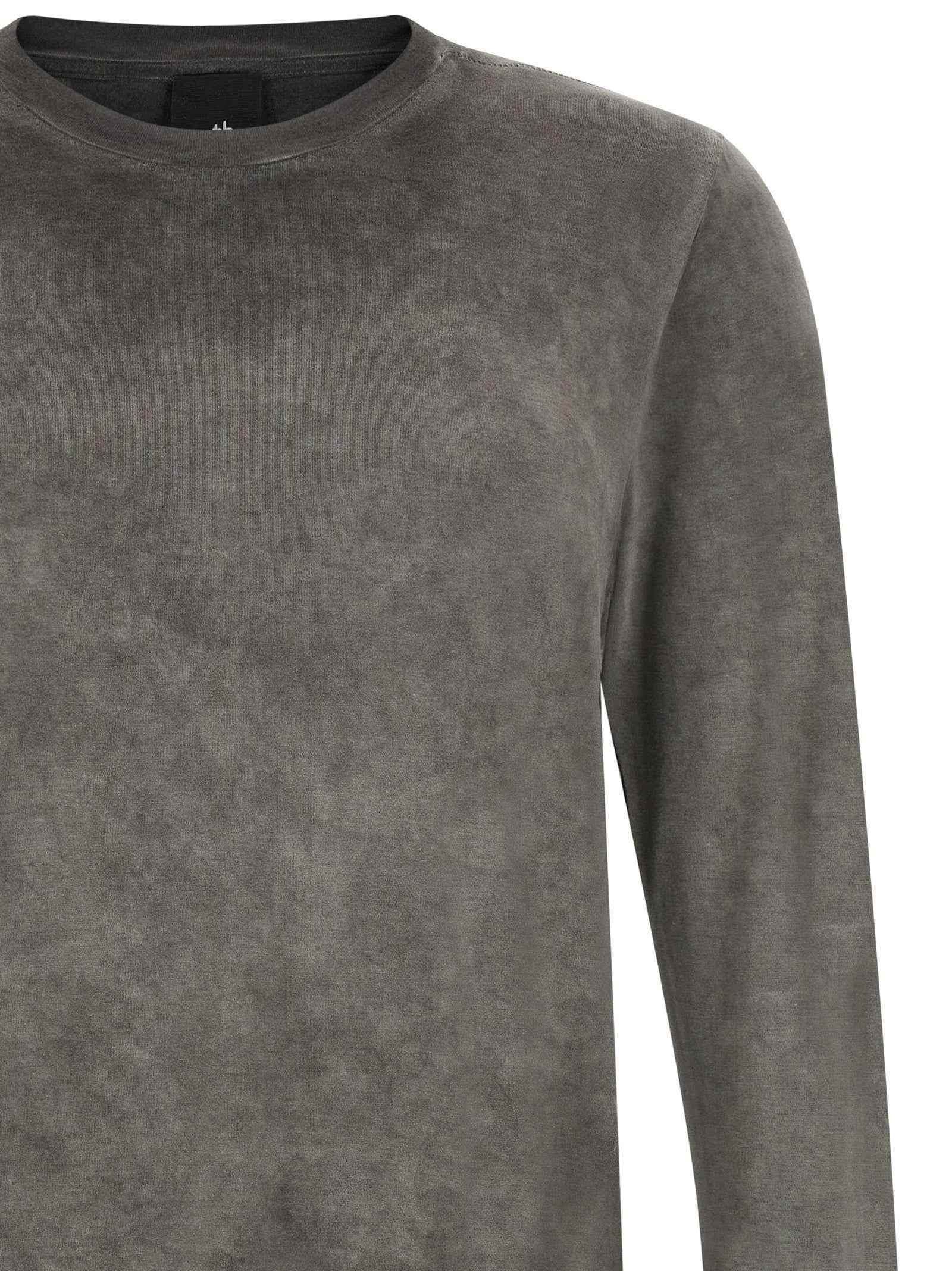 Gray Viscose T-Shirt