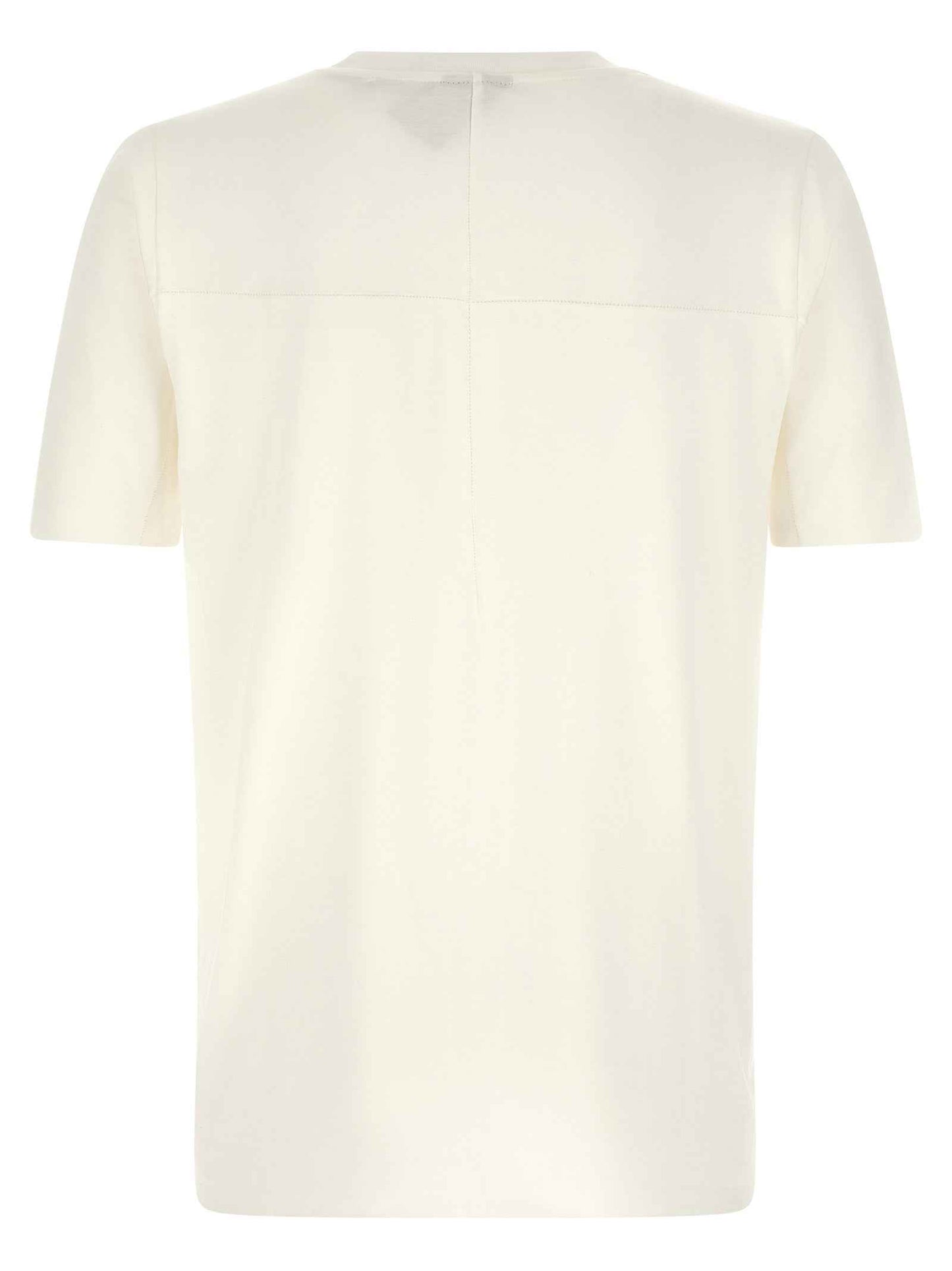White Viscose T-Shirt