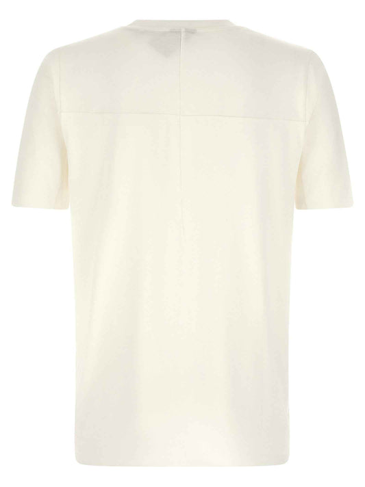White Viscose T-Shirt