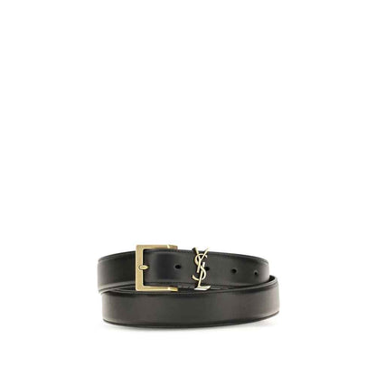 Black Calf Leather Bos Taurus Regular Belt