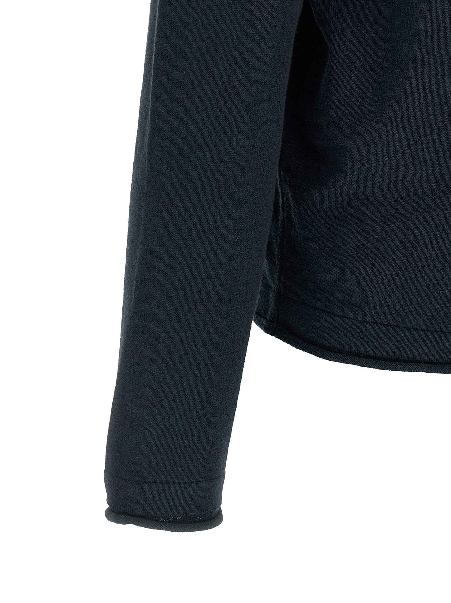 Blue Cotton Cardigan