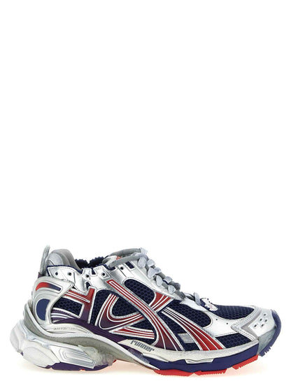 Multicolor Polyethylene Athletic Sneakers