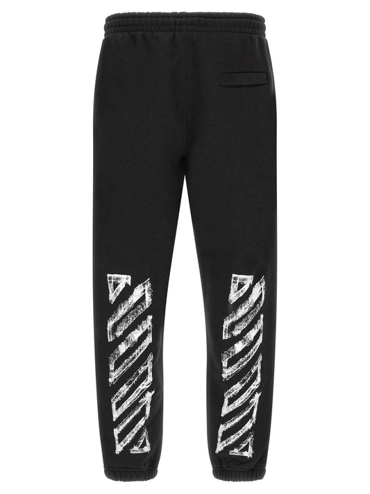 Black Cotton Joggers (Workout Pants)