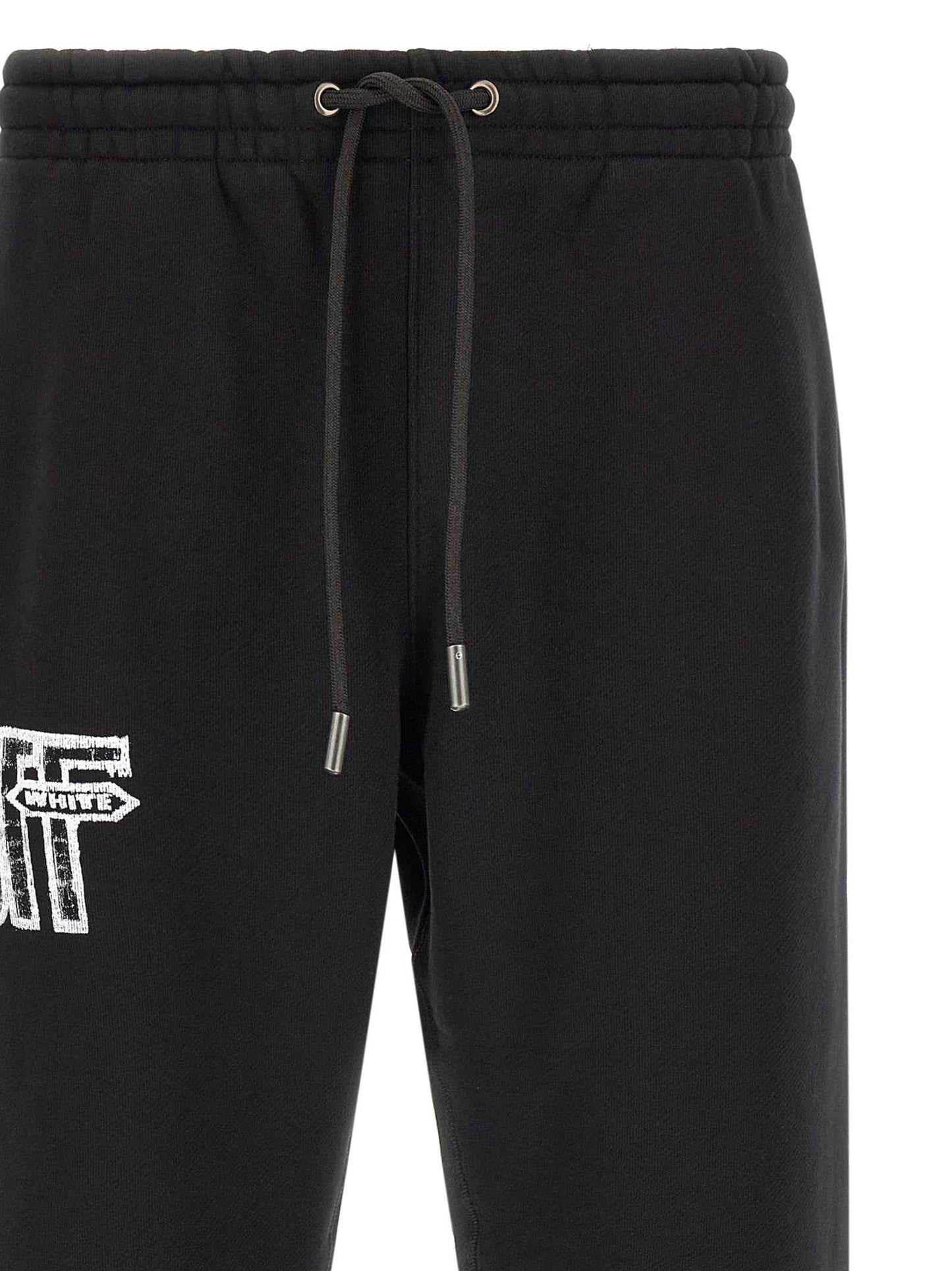 Black Cotton Joggers (Workout Pants)