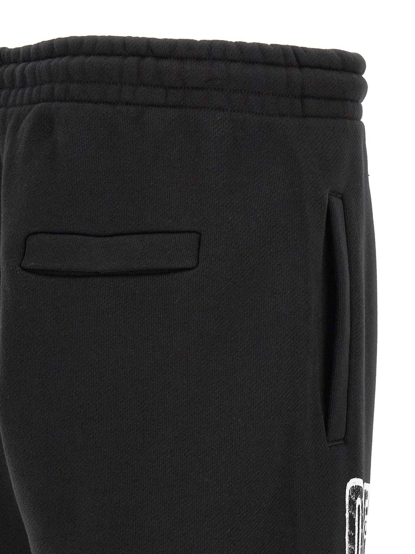 Black Cotton Joggers (Workout Pants)