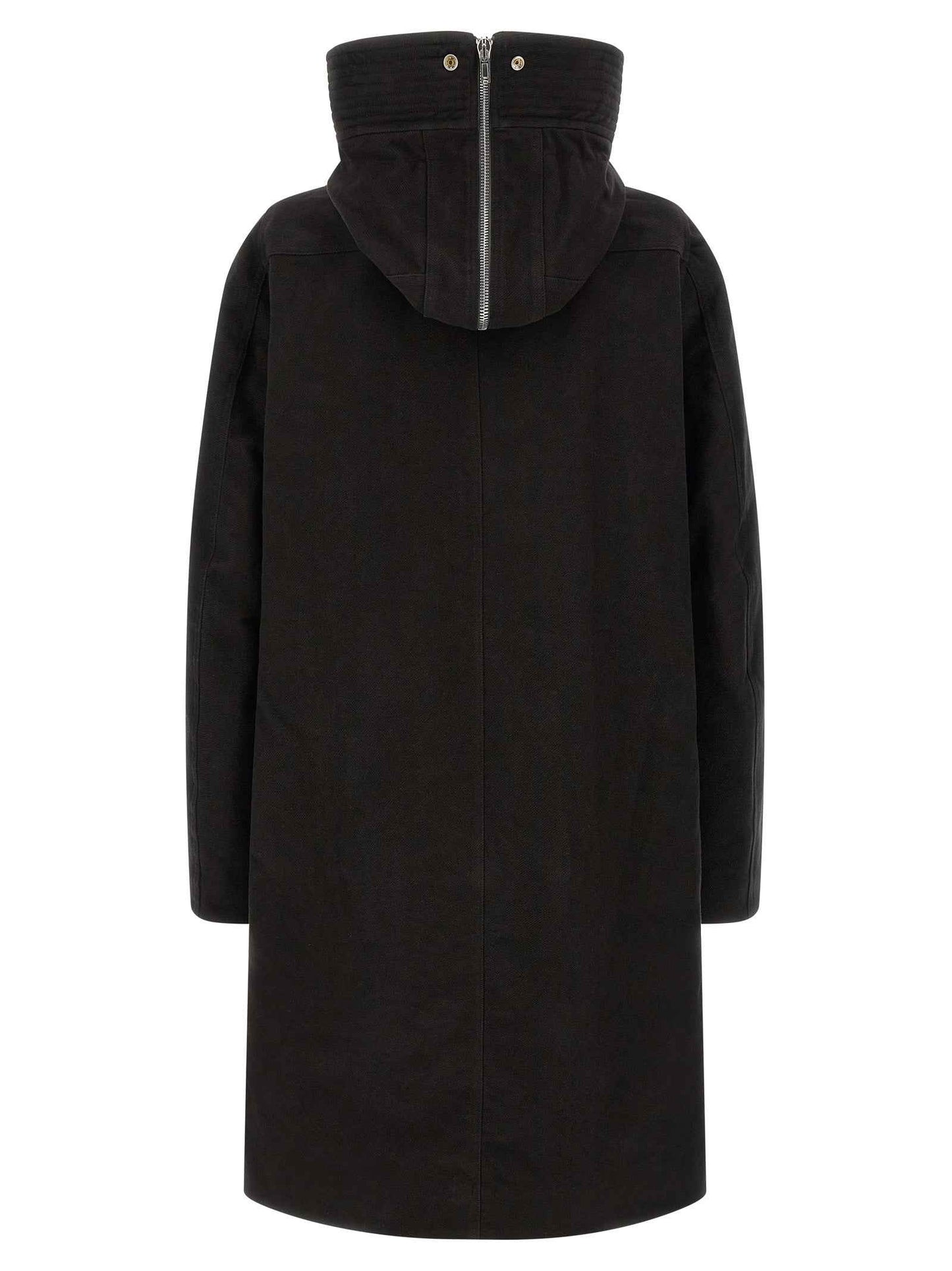 Black Cotton Parka