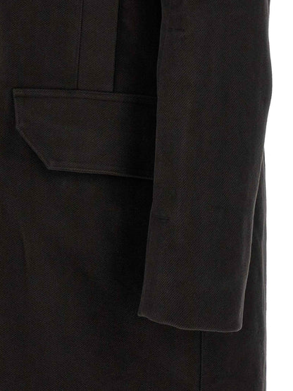 Black Cotton Parka