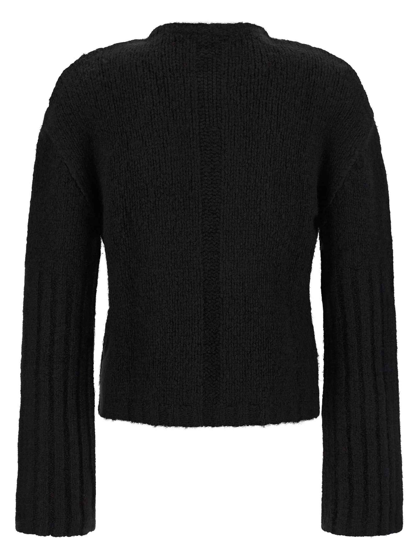 Black Cashmere Cardigan