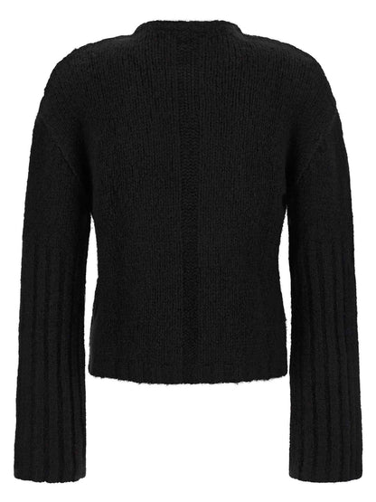 Black Cashmere Cardigan