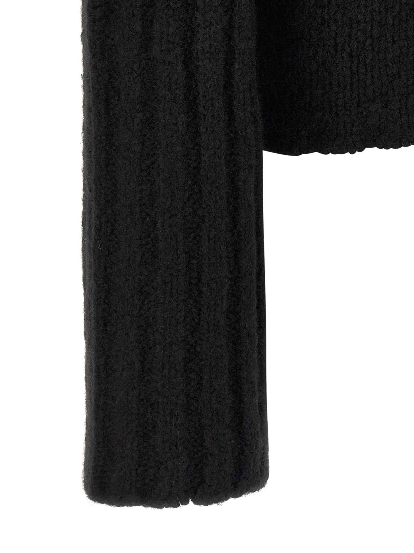 Black Cashmere Cardigan