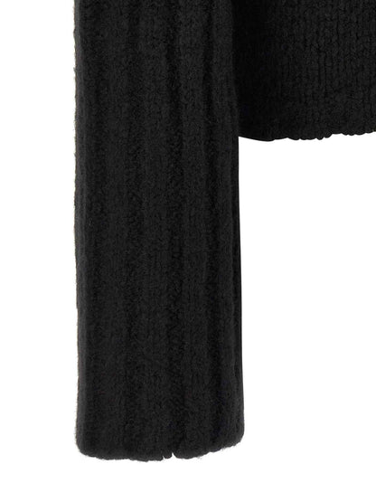 Black Cashmere Cardigan
