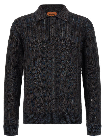 Multicolor Viscose Cardigan