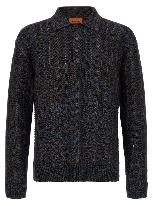 Multicolor Viscose Cardigan